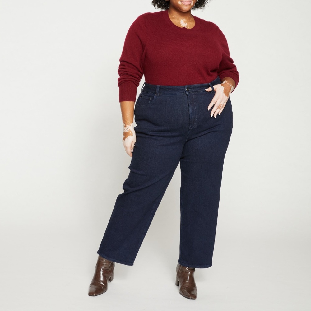 NWT Universal Standard Donna High Rise Curve jeans US 12